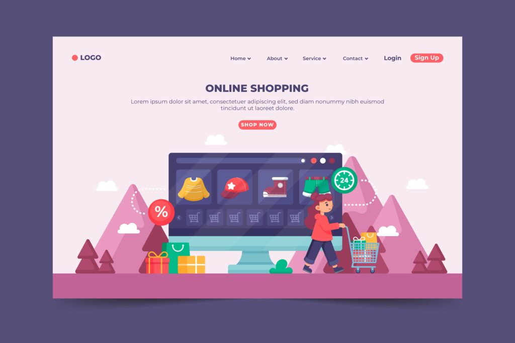 E-commerce website development